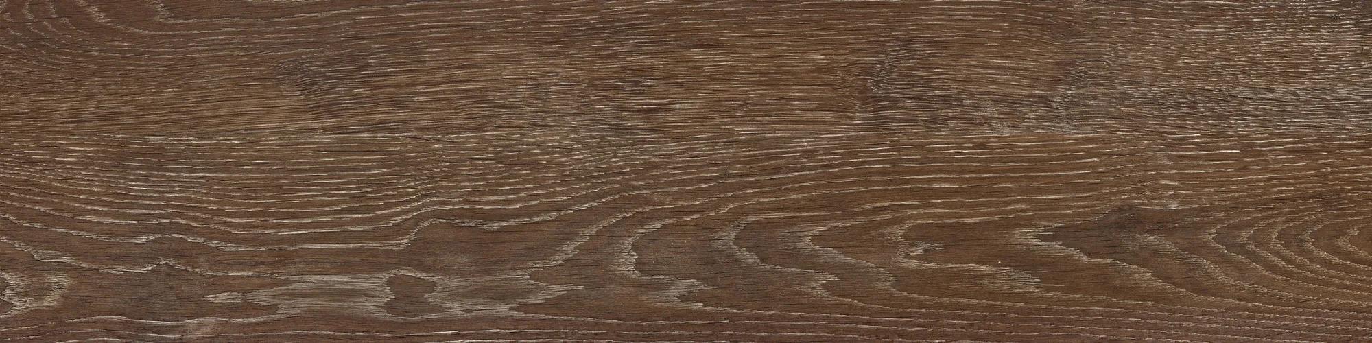 Матовый керамогранит GlobalTile Narva 800x198 мм, коричневый оттенок под натуральное тёмное дерево — фото 9