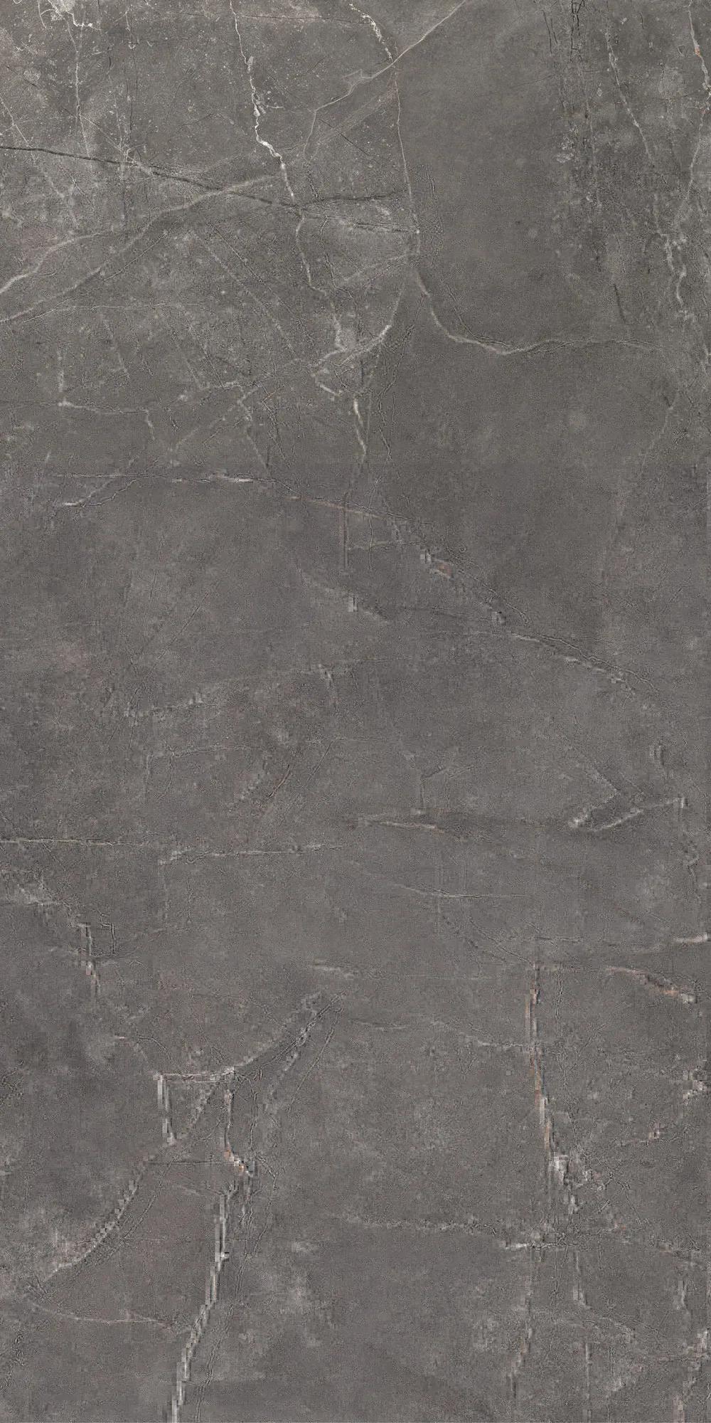 Темно-серый лаппатированный керамогранит GlobalTile Verso 1200x600 мм с графитовой глубиной — фото 10