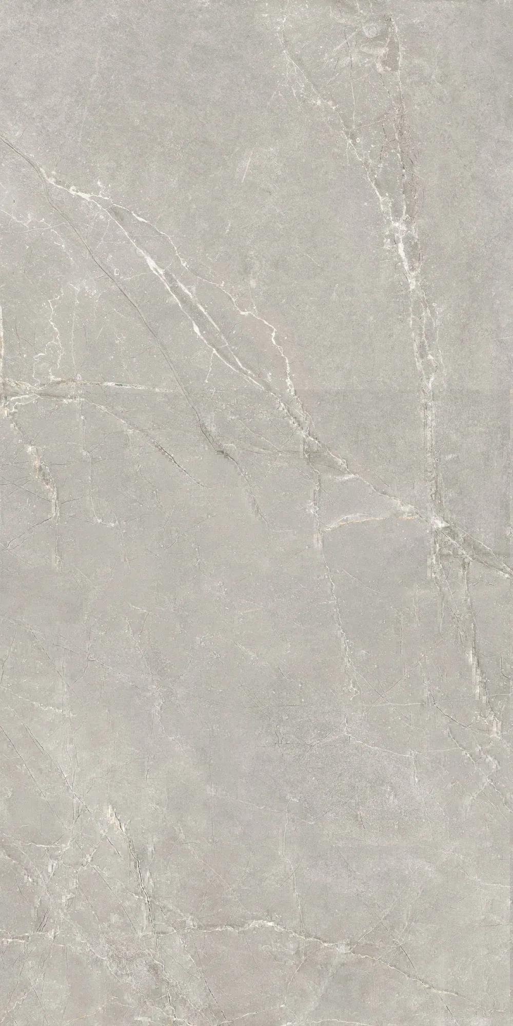Серый лаппатированный керамогранит GlobalTile Verso 1200x600 мм с тактильной поверхностью — фото 7