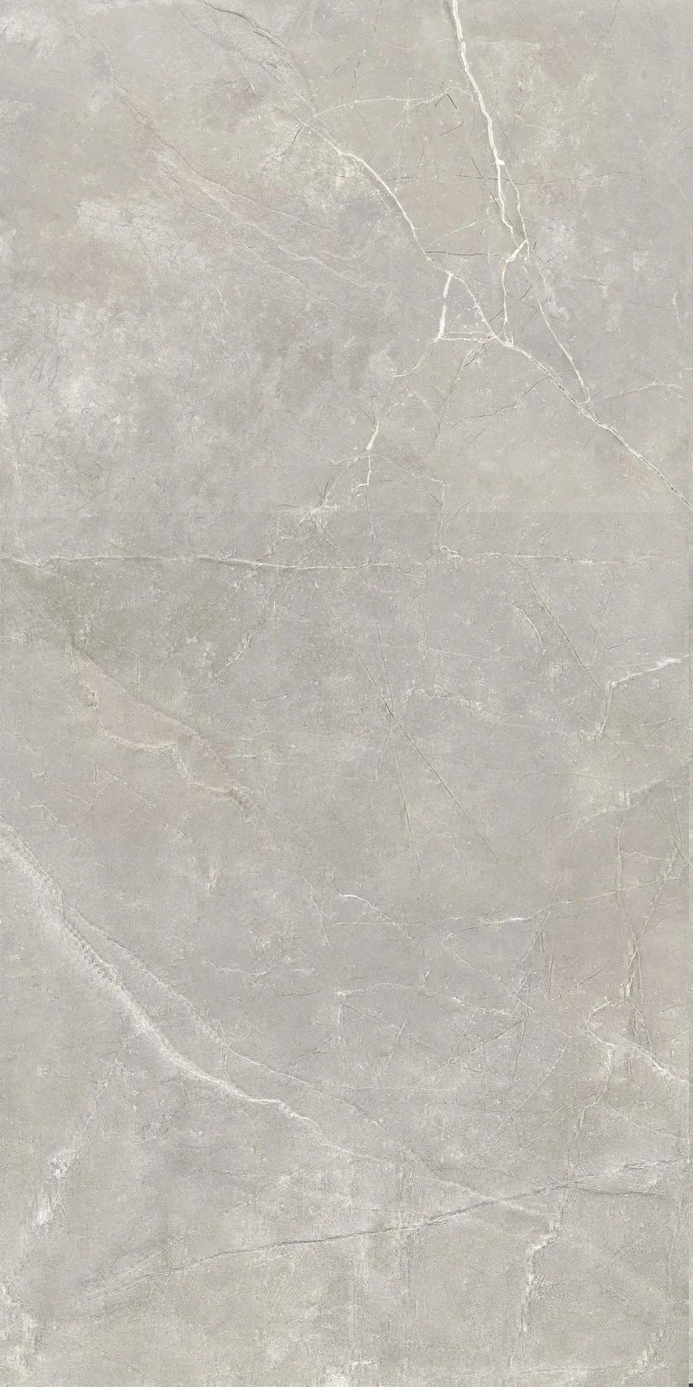 Серый лаппатированный керамогранит GlobalTile Verso 1200x600 мм с тактильной поверхностью — фото 8