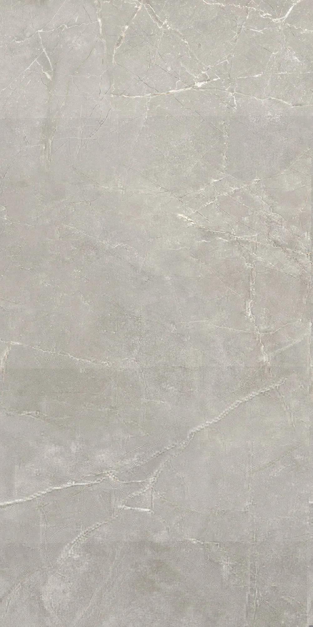 Серый лаппатированный керамогранит GlobalTile Verso 1200x600 мм с тактильной поверхностью — фото 9