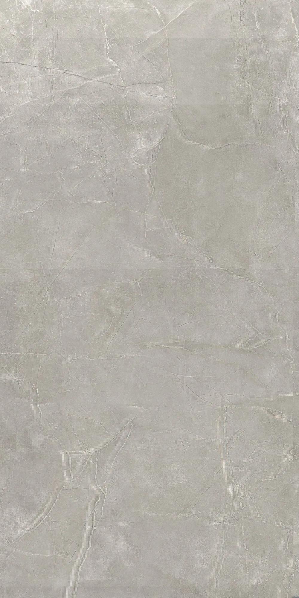 Серый лаппатированный керамогранит GlobalTile Verso 1200x600 мм с тактильной поверхностью — фото 10