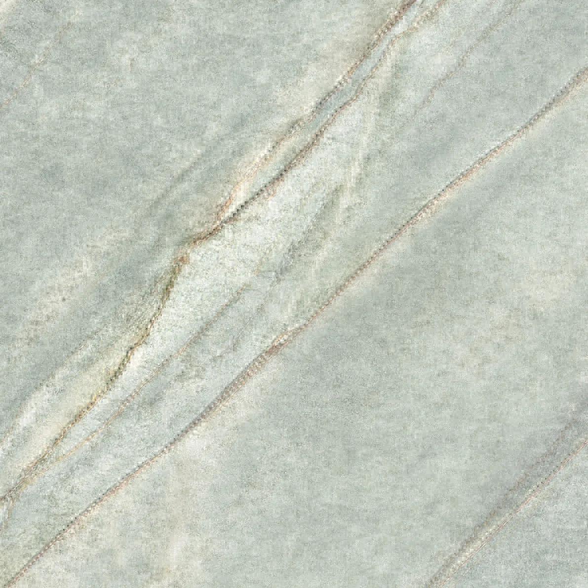 Зелёный лаппатированный керамогранит GlobalTile Donna 600×600 мм для пола и стен — фото 2