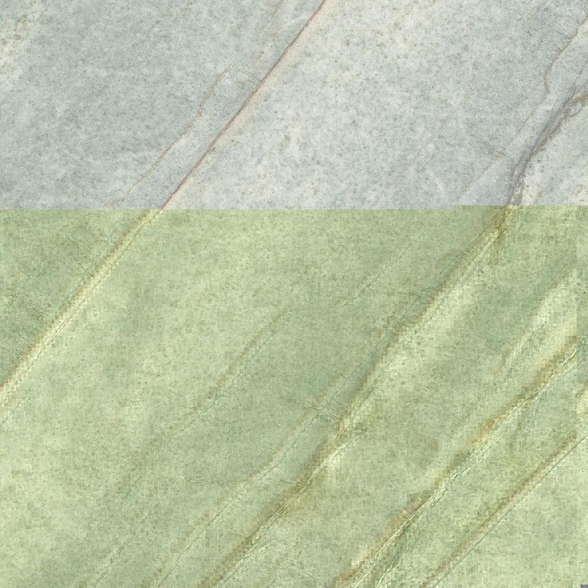 Зелёный лаппатированный керамогранит GlobalTile Donna 600×600 мм для пола и стен — фото 4