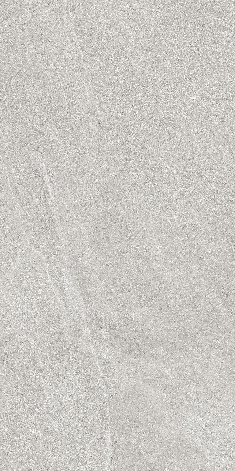 Серый матовый керамогранит GlobalTile Colorado 1200x600 мм на полу гостиной в стиле лофт — фото 2