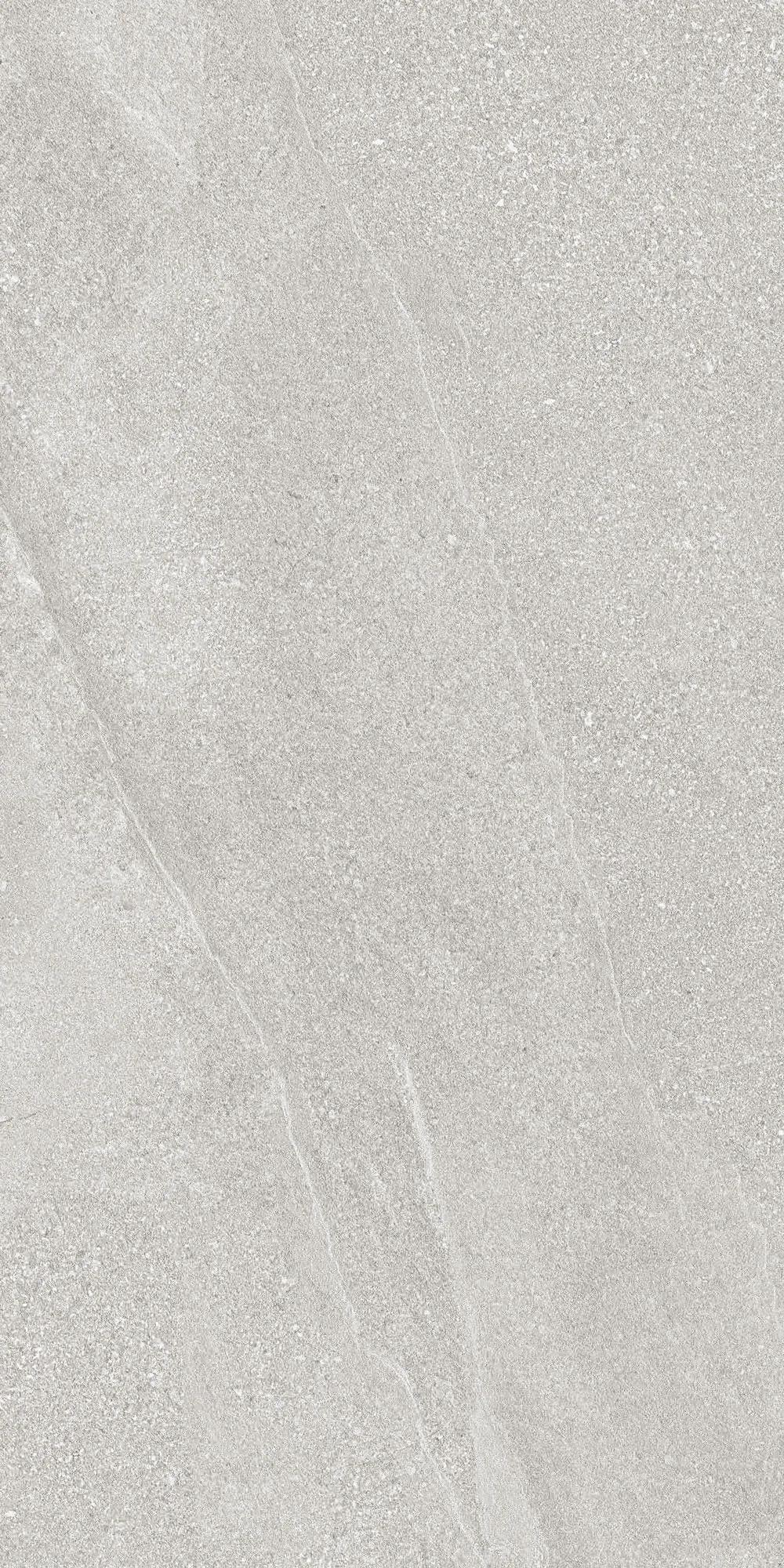 Серый матовый керамогранит GlobalTile Colorado 1200x600 мм на полу гостиной в стиле лофт — фото 3