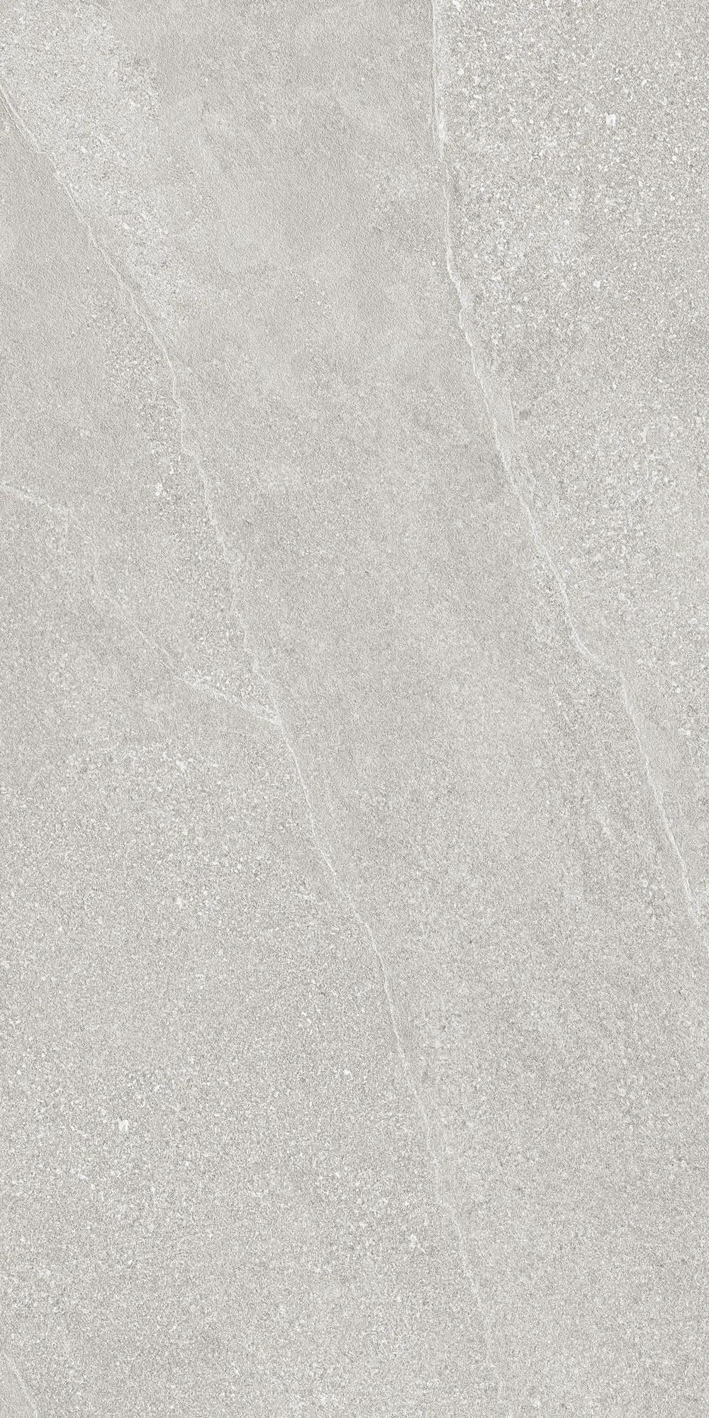 Серый матовый керамогранит GlobalTile Colorado 1200x600 мм на полу гостиной в стиле лофт — фото 5