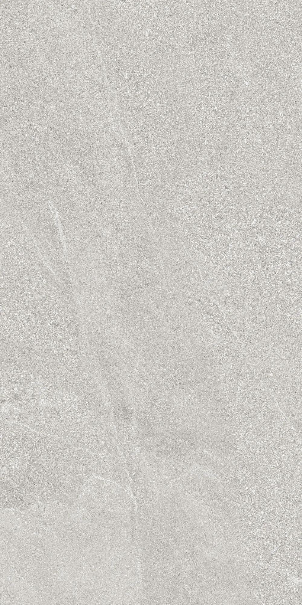 Серый матовый керамогранит GlobalTile Colorado 1200x600 мм на полу гостиной в стиле лофт — фото 6