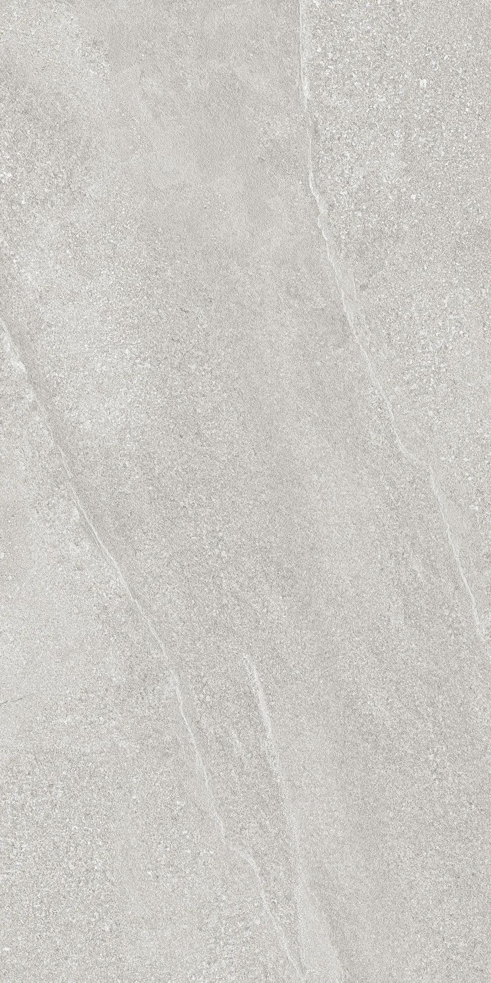 Серый матовый керамогранит GlobalTile Colorado 1200x600 мм на полу гостиной в стиле лофт — фото 8