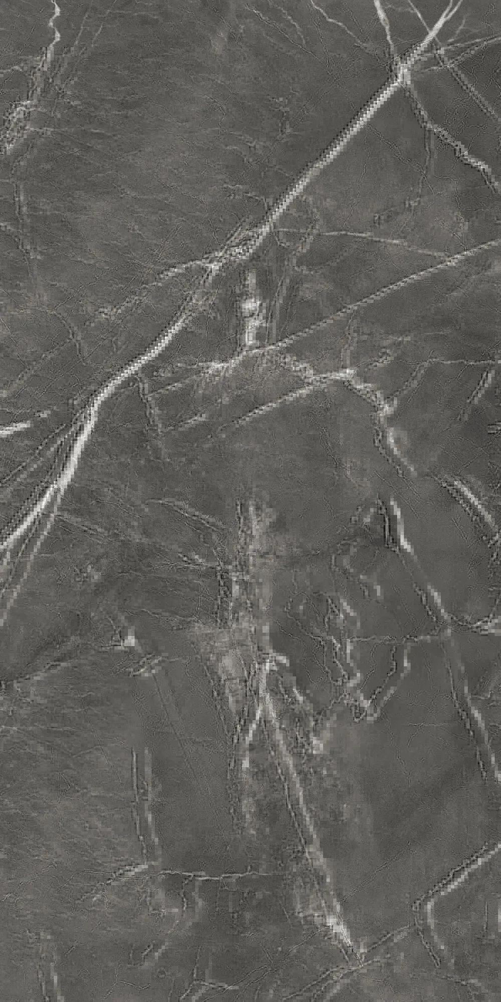 Темно-серый матовый керамогранит GlobalTile Oscar 1200x600 мм на полу минималистичной гостиной — фото 9