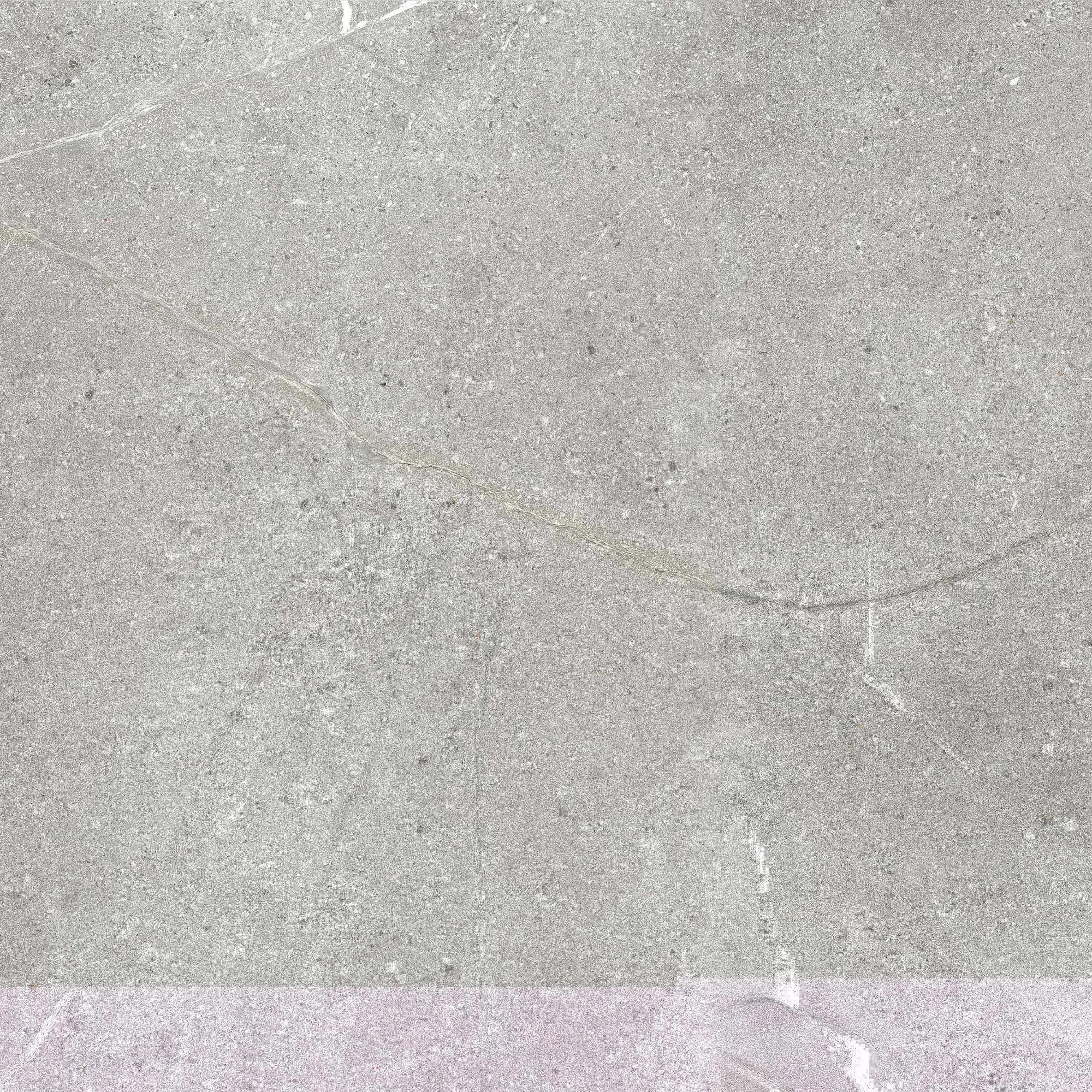 Серый матовый керамогранит GlobalTile Garda 600x600 мм на полу скандинавской прихожей — фото 11