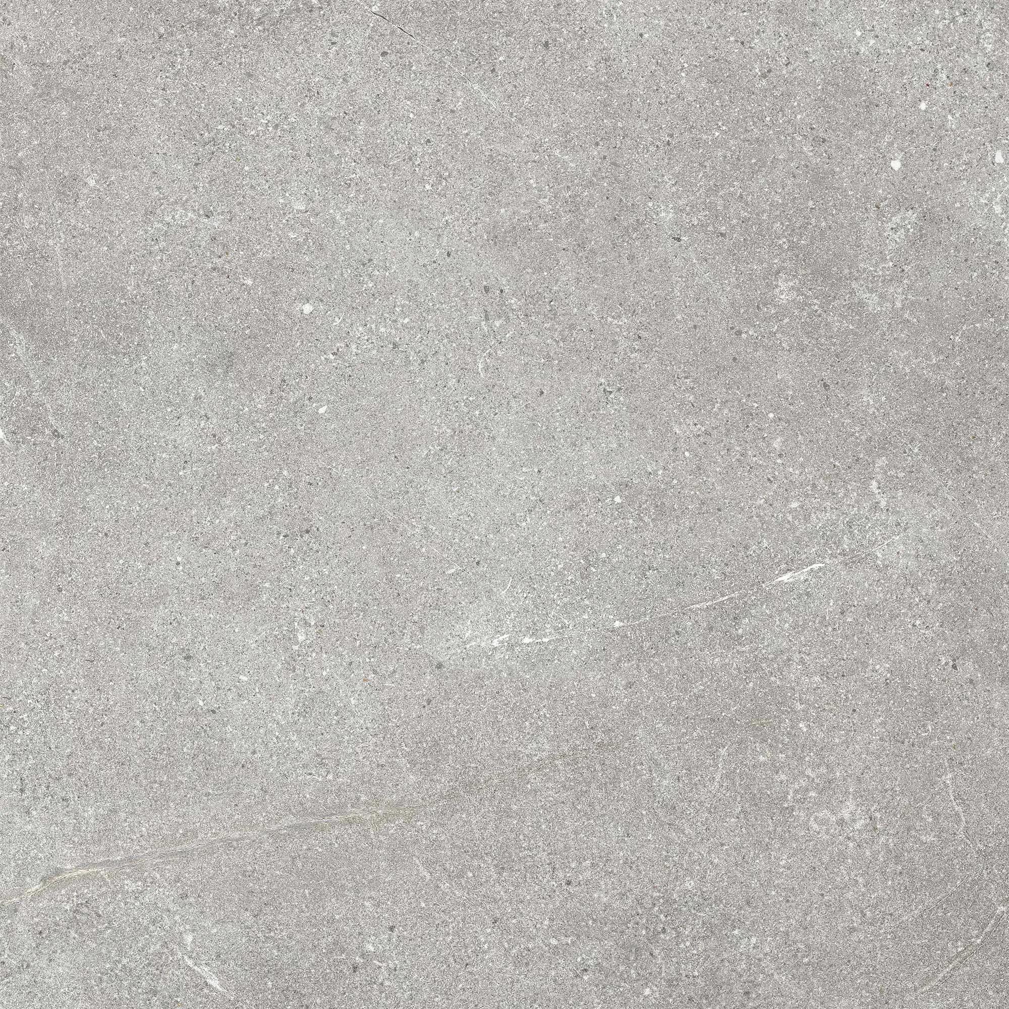 Серый матовый керамогранит GlobalTile Garda 600x600 мм на полу скандинавской прихожей — фото 3