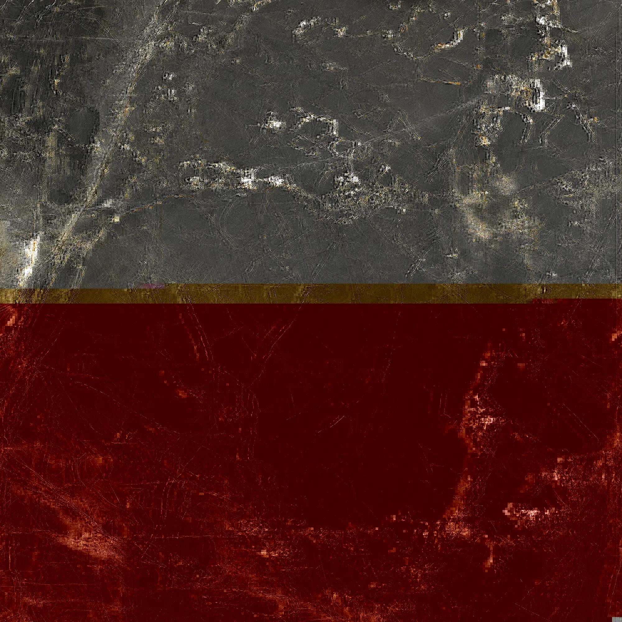 Черный матовый керамогранит GlobalTile Fontanedo 600x600 мм на полу минималистичной гостиной — фото 15