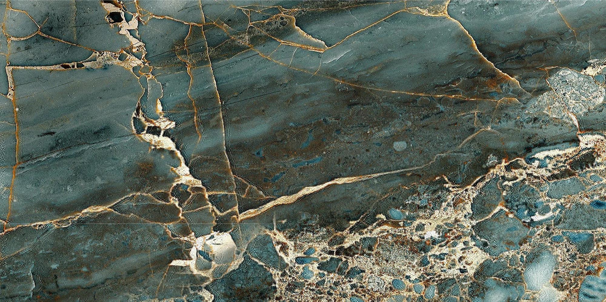 Зелёная глянцевая плитка GlobalTile Marigold 600x300 мм для кухонного фартука и акцентных стен — фото 3