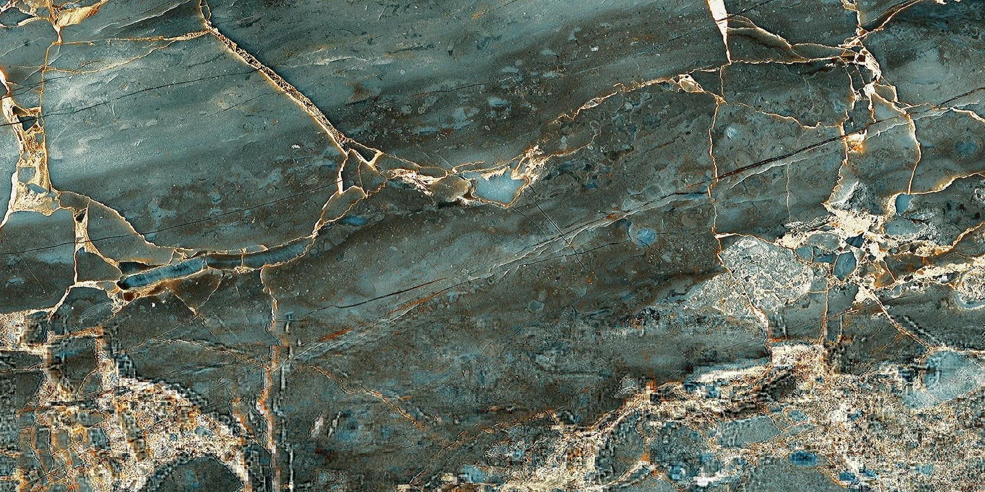 Зелёная глянцевая плитка GlobalTile Marigold 600x300 мм для кухонного фартука и акцентных стен — фото 10