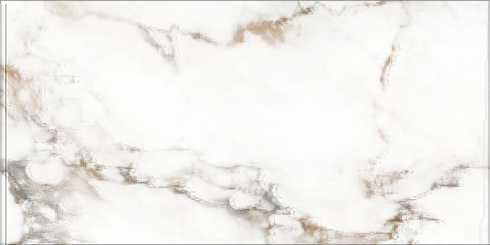 Белая глянцевая плитка GlobalTile Marigold 600x300 мм для стен ванной и кухонного фартука — фото 9
