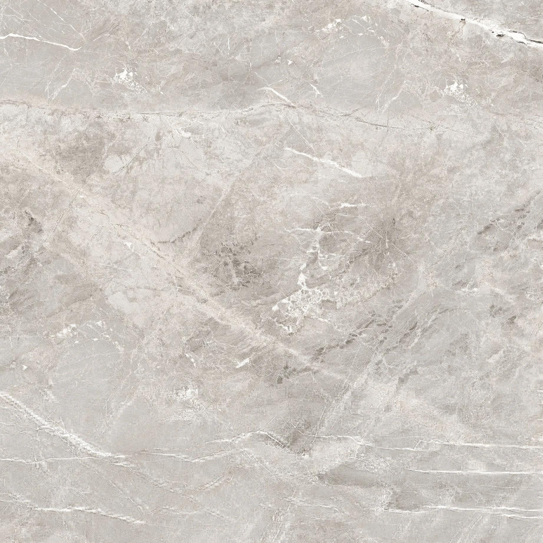 Серый лаппатированный керамогранит GlobalTile Tulip 600x600 мм для пола и стен — фото 2
