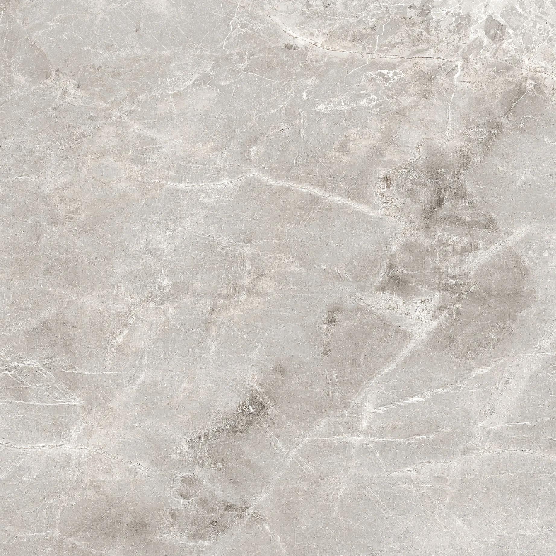 Серый лаппатированный керамогранит GlobalTile Tulip 600x600 мм для пола и стен — фото 6