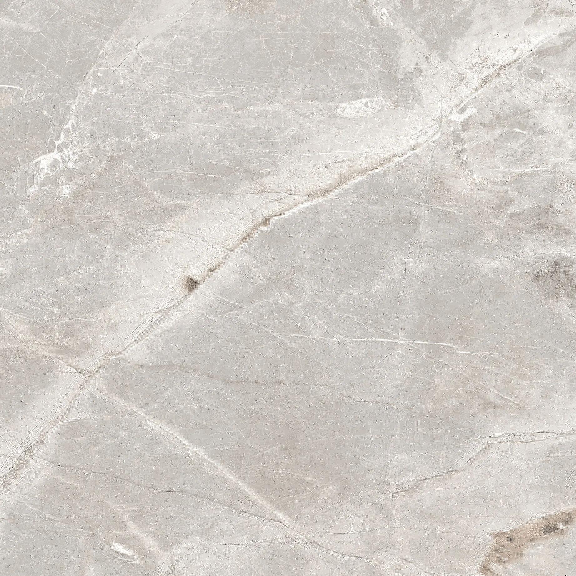 Серый лаппатированный керамогранит GlobalTile Tulip 600x600 мм для пола и стен — фото 9