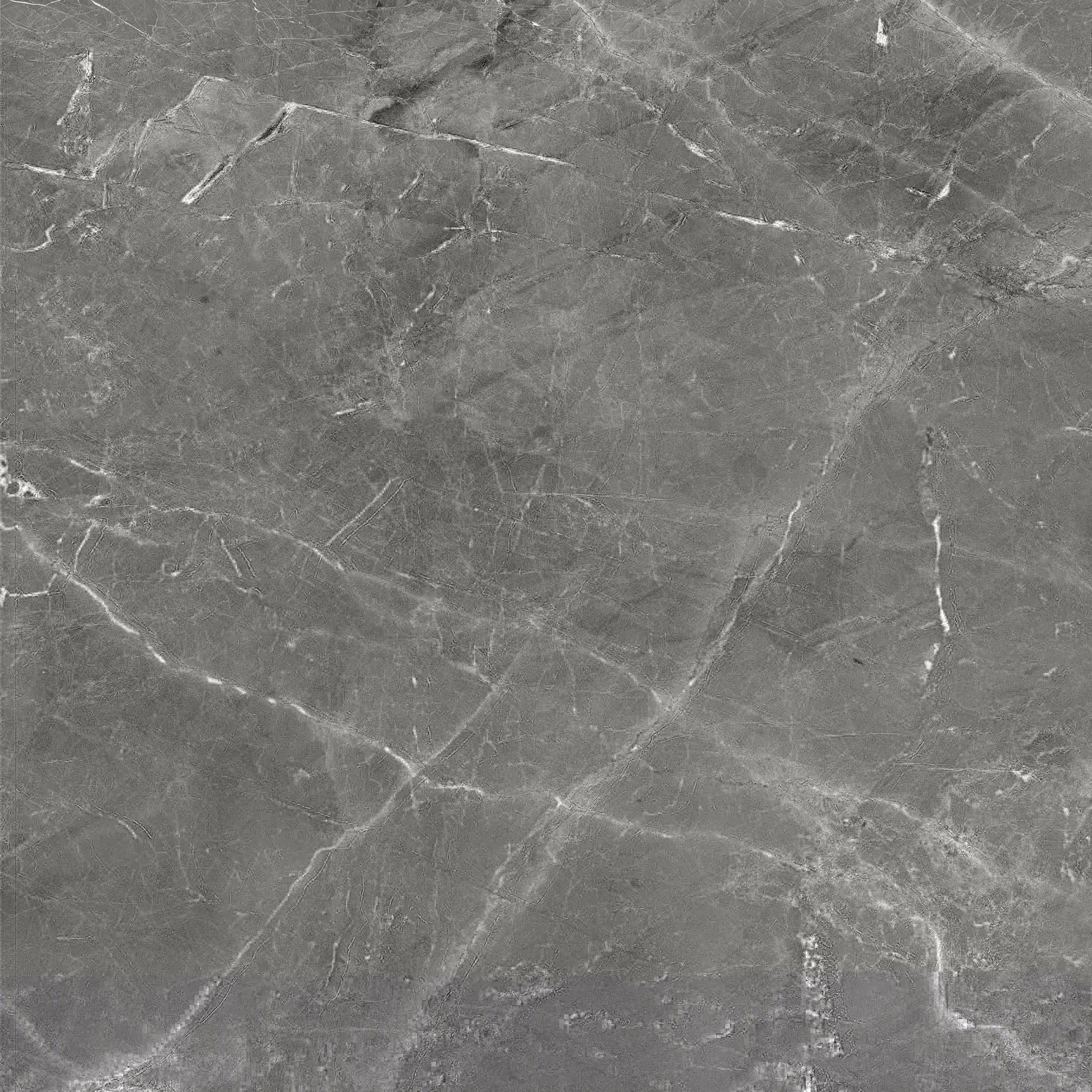 Тёмно-серый лаппатированный керамогранит GlobalTile Tulip 600x600 мм для пола и стен — фото 5