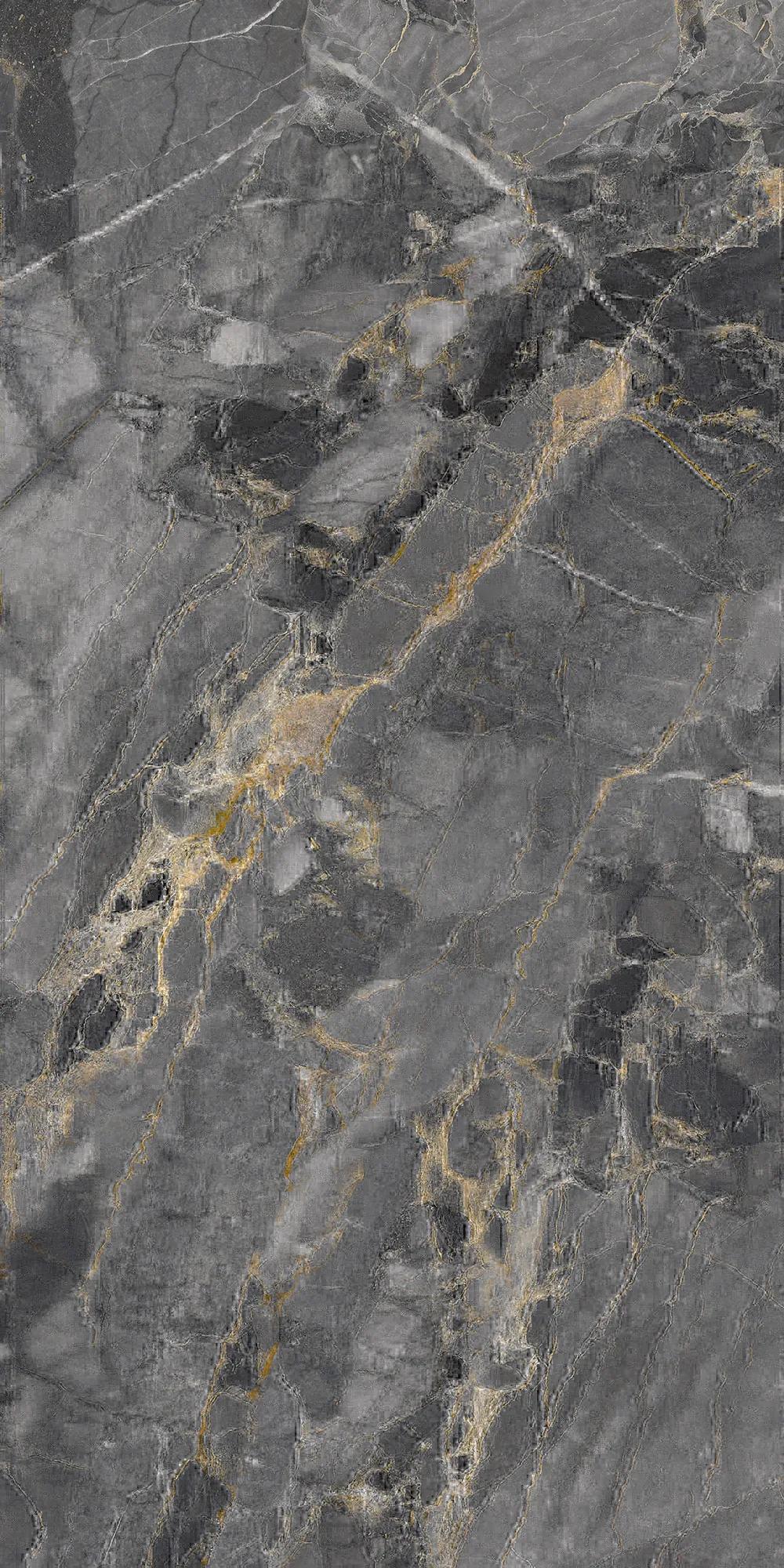 Чёрный матовый керамогранит GlobalTile Stonela 1200x600 мм для пола и стен в стиле лофт — фото 4