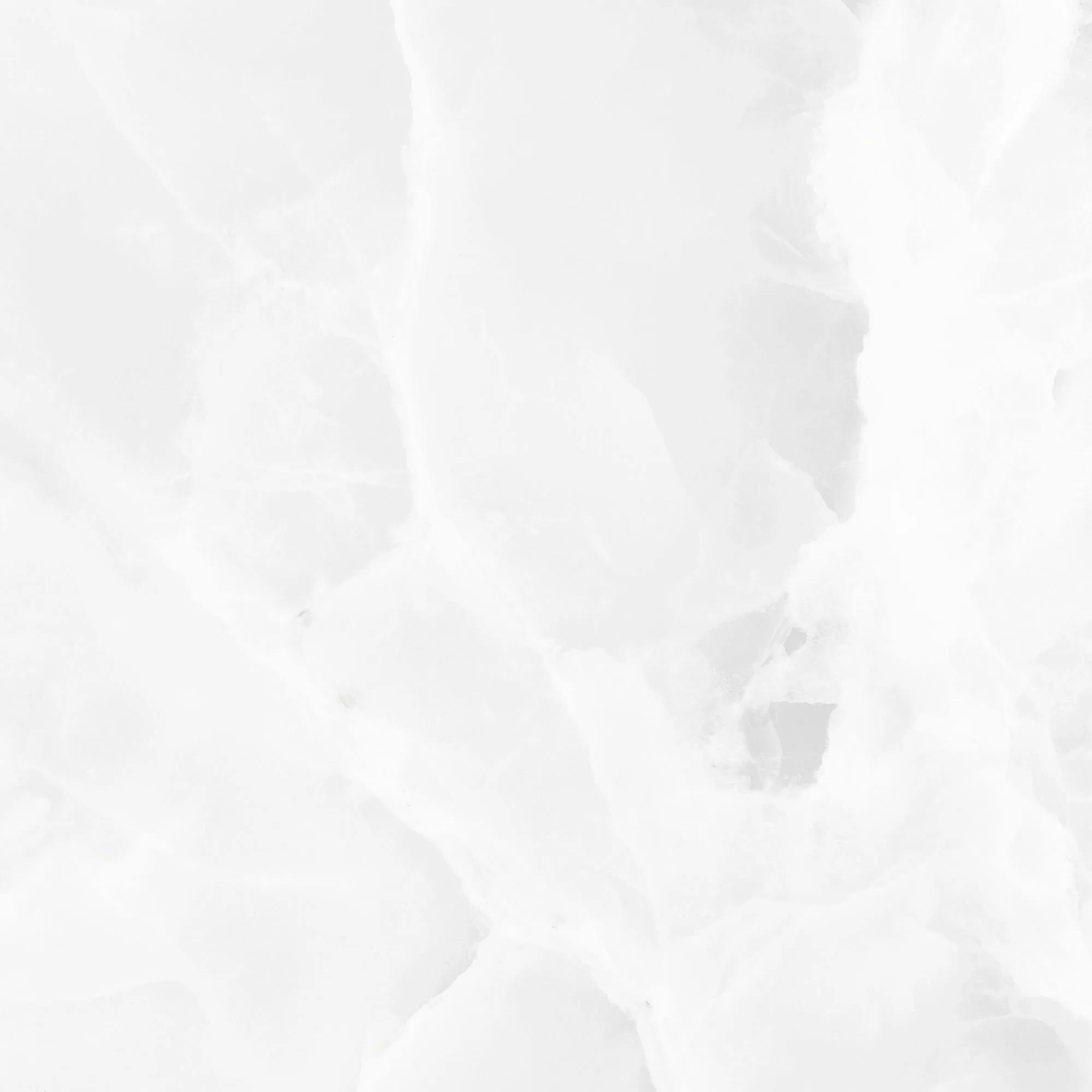Белый полированный керамогранит GlobalTile Glissando 600x600 мм для классических и современных интерьеров с зеркальным блеском — фото 3