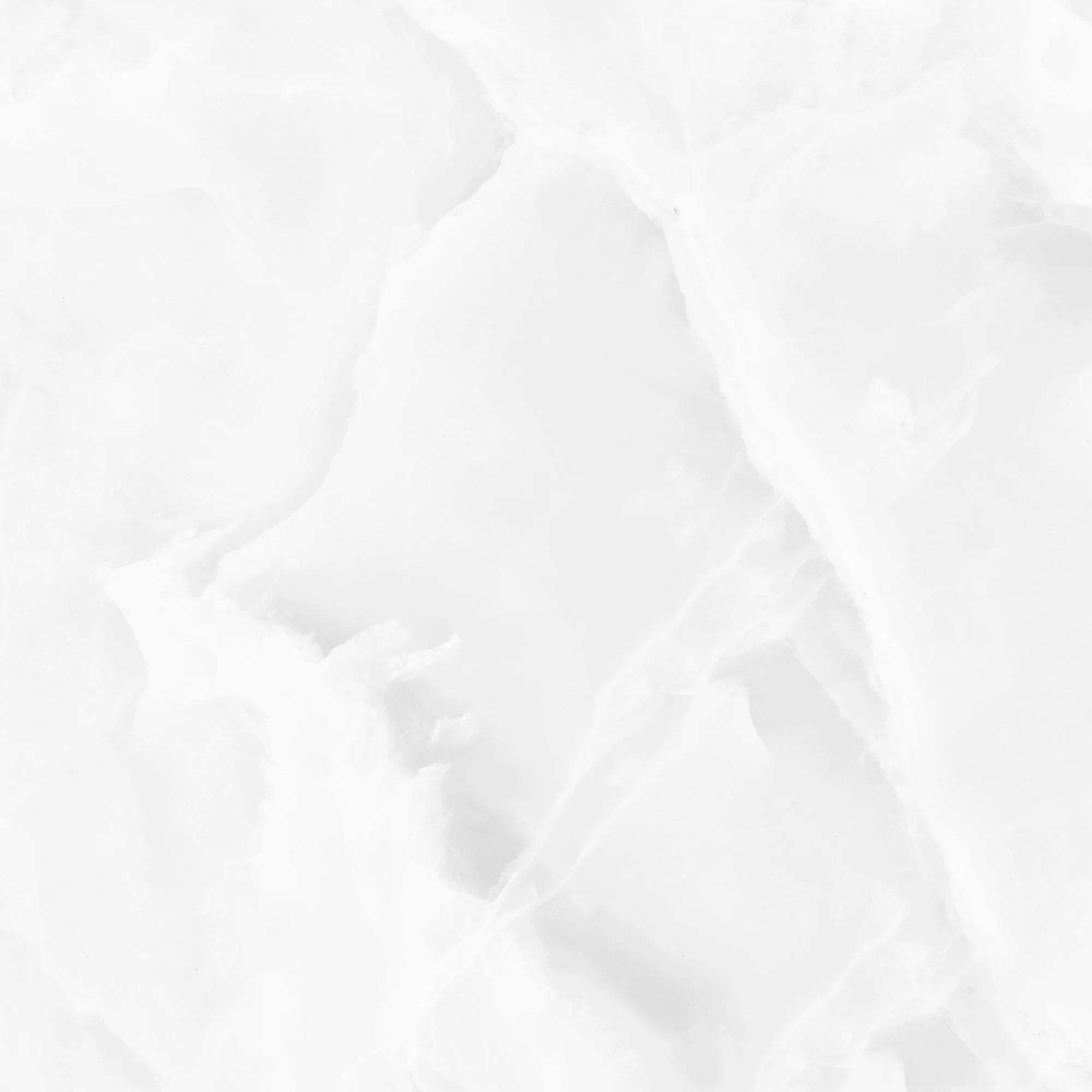 Белый полированный керамогранит GlobalTile Glissando 600x600 мм для классических и современных интерьеров с зеркальным блеском — фото 5