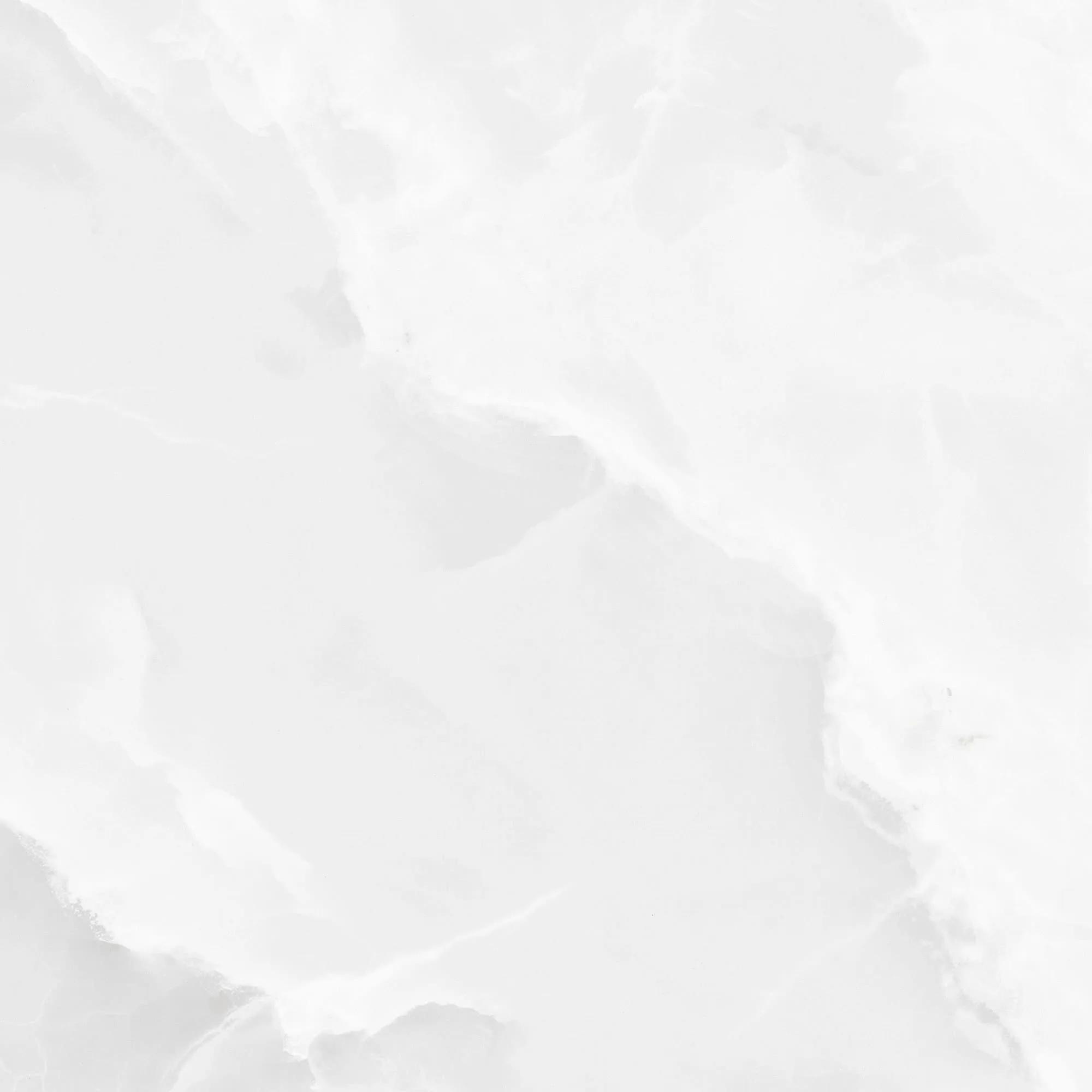 Белый полированный керамогранит GlobalTile Glissando 600x600 мм для классических и современных интерьеров с зеркальным блеском — фото 6