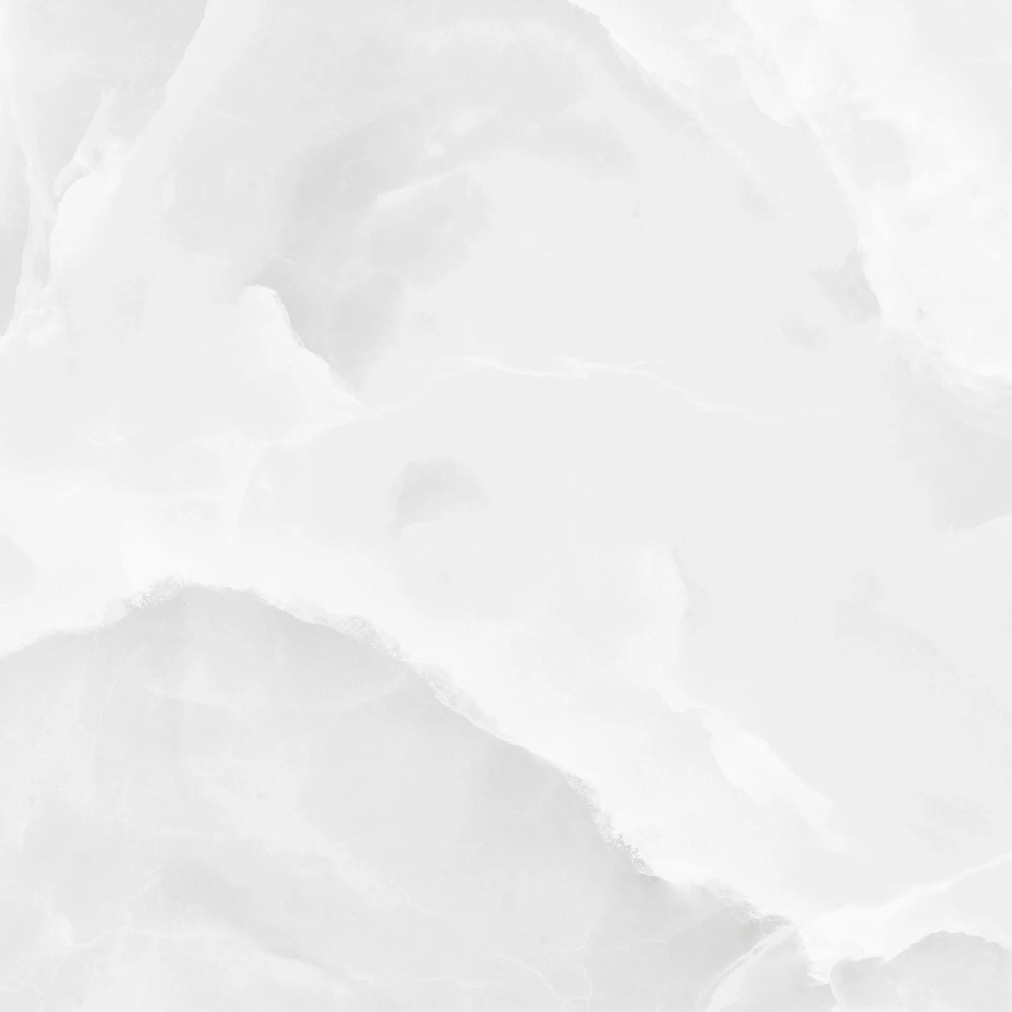 Белый полированный керамогранит GlobalTile Glissando 600x600 мм для классических и современных интерьеров с зеркальным блеском — фото 7