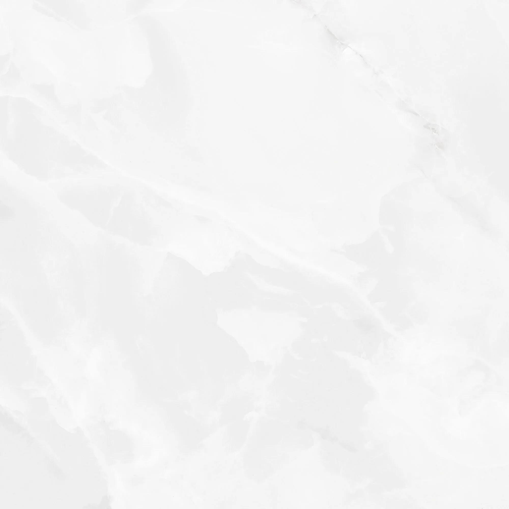Белый полированный керамогранит GlobalTile Glissando 600x600 мм для классических и современных интерьеров с зеркальным блеском — фото 9