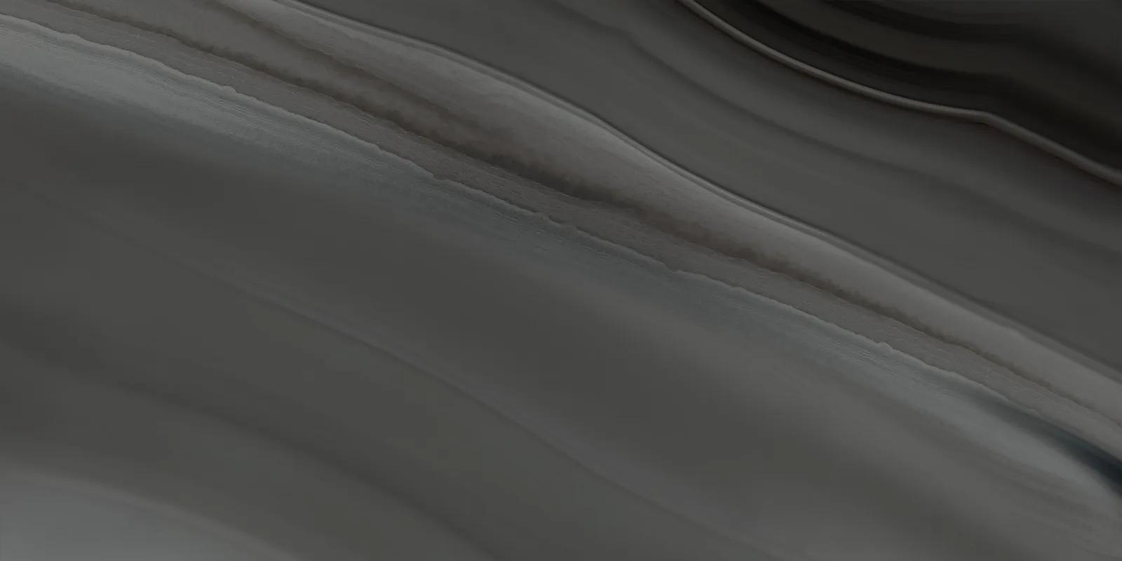 Темно-серый суперполированный керамогранит LCM Энджел Агат 600x1200 мм с рисунком под агат — фото 3