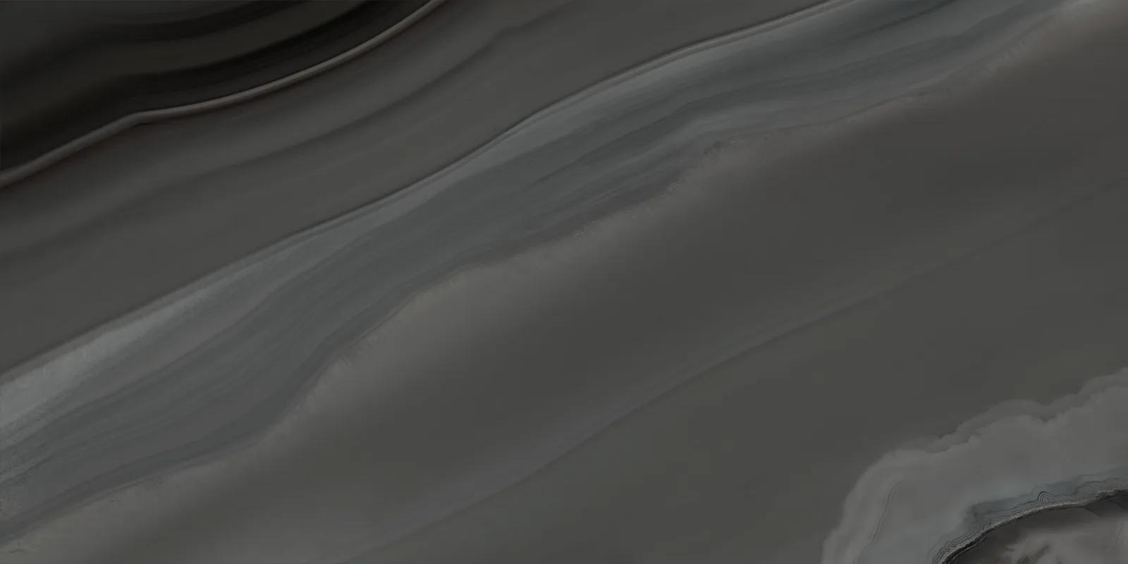 Темно-серый суперполированный керамогранит LCM Энджел Агат 600x1200 мм с рисунком под агат — фото 6