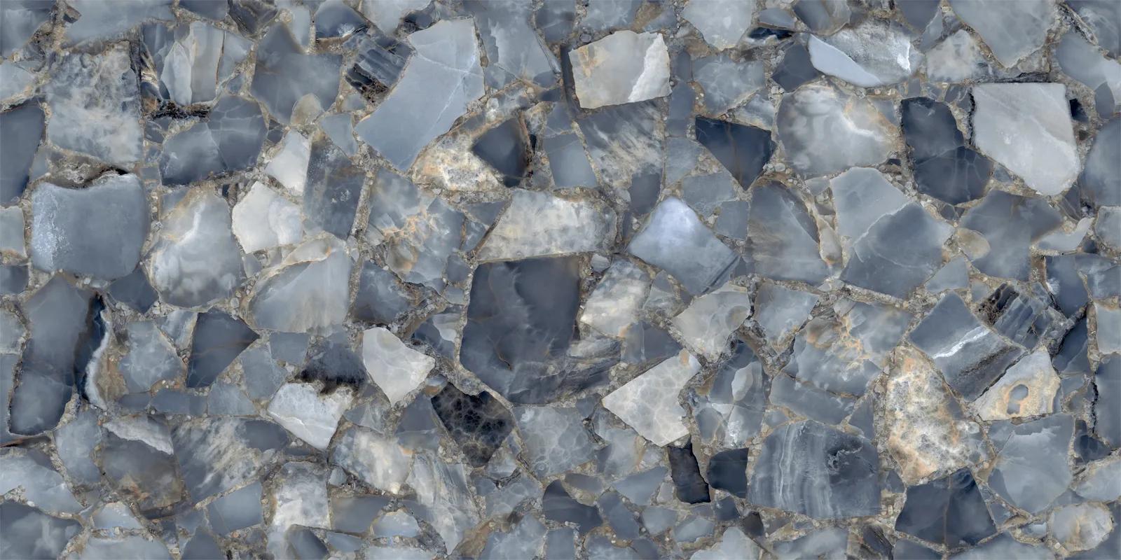 Суперполированный керамогранит LCM Сапфир Агат 600x1200 мм — каменная текстура для премиум-интерьеров — фото 8