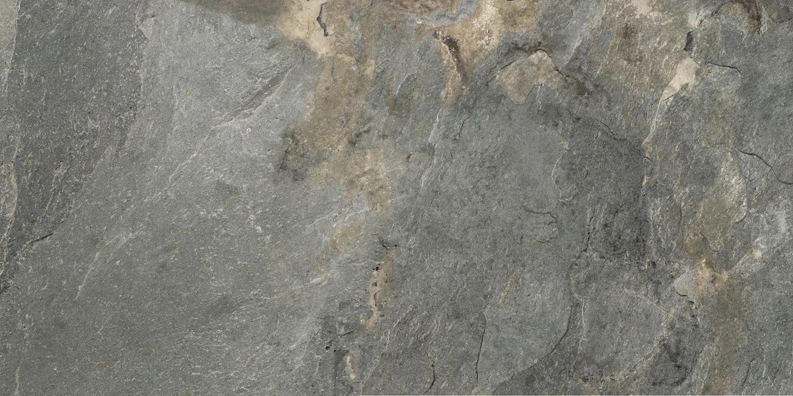 Лаппатированный керамогранит Delacora Стонкрит 600x1200 мм на полу и стенах в современном интерьере — фото 10