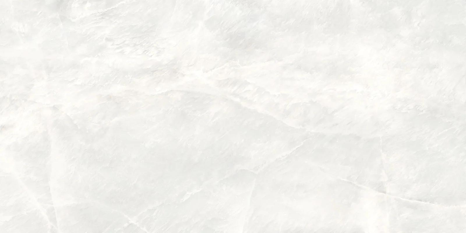 Белый лаппатированный керамогранит Delacora Солт 600×1200 мм в интерьере современной ванной комнаты — фото 3