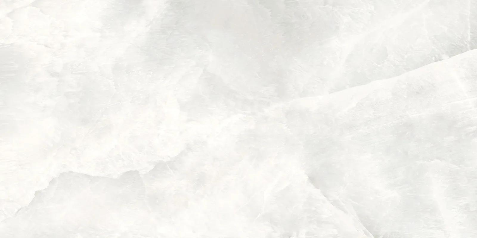 Белый лаппатированный керамогранит Delacora Солт 600×1200 мм в интерьере современной ванной комнаты — фото 6