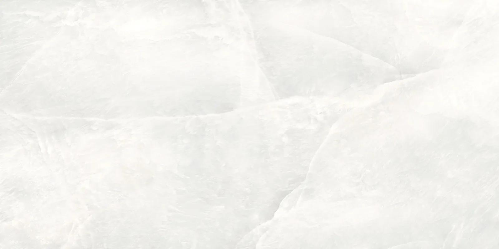 Белый лаппатированный керамогранит Delacora Солт 600×1200 мм в интерьере современной ванной комнаты — фото 8
