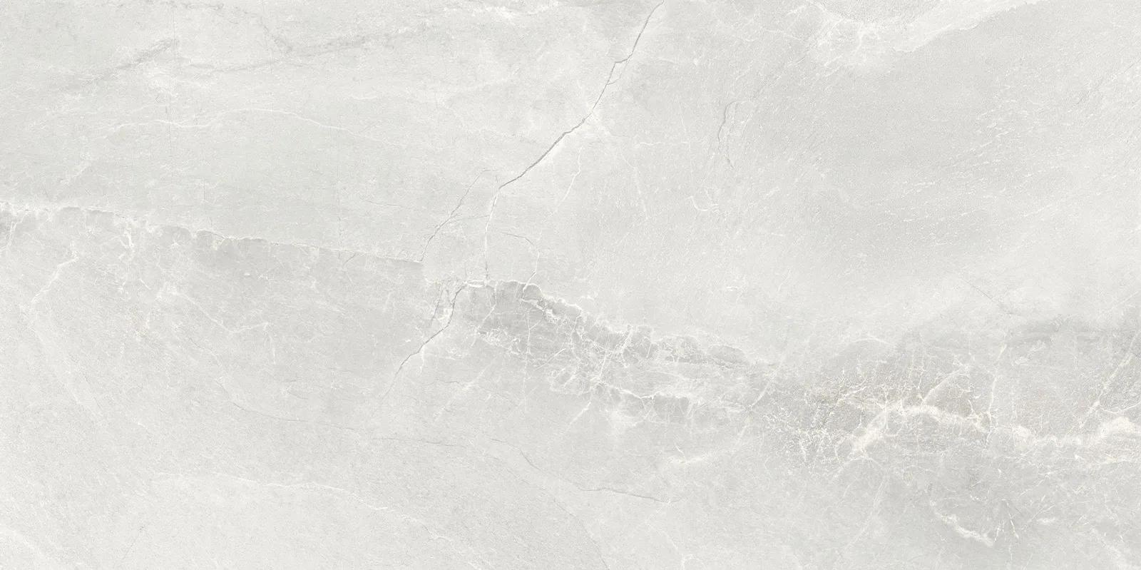 Светлый лаппатированный керамогранит Delacora Инфинити 600x1200 мм с мраморной текстурой для минималистичной ванной — фото 7