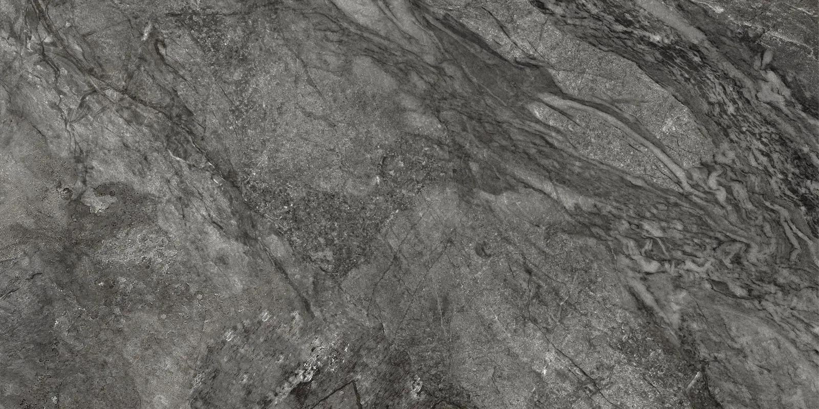 Матовый керамогранит Delacora Слэйт 300x600 мм, темно-серый оттенок под натуральный сланец — фото 2