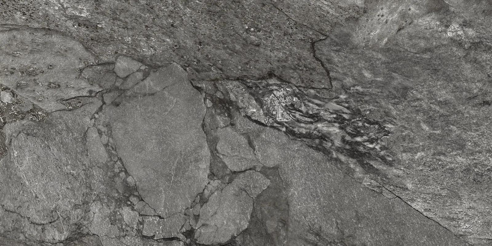 Матовый керамогранит Delacora Слэйт 300x600 мм, темно-серый оттенок под натуральный сланец — фото 16