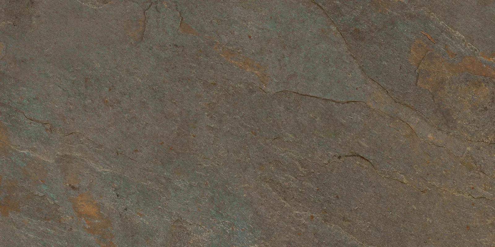Медный матовый керамогранит Delacora Стонкрит 300x600 мм с металлическим подтоном для лофт-интерьера — фото 15