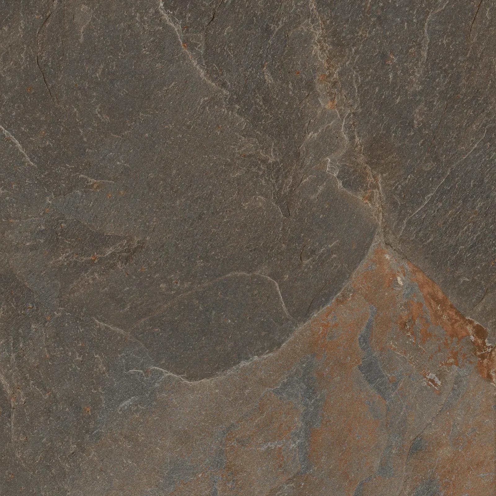 Медный матовый керамогранит NewTrend Стонкрит 600x600 мм под бетон для пола кухни в стиле лофт — фото 8