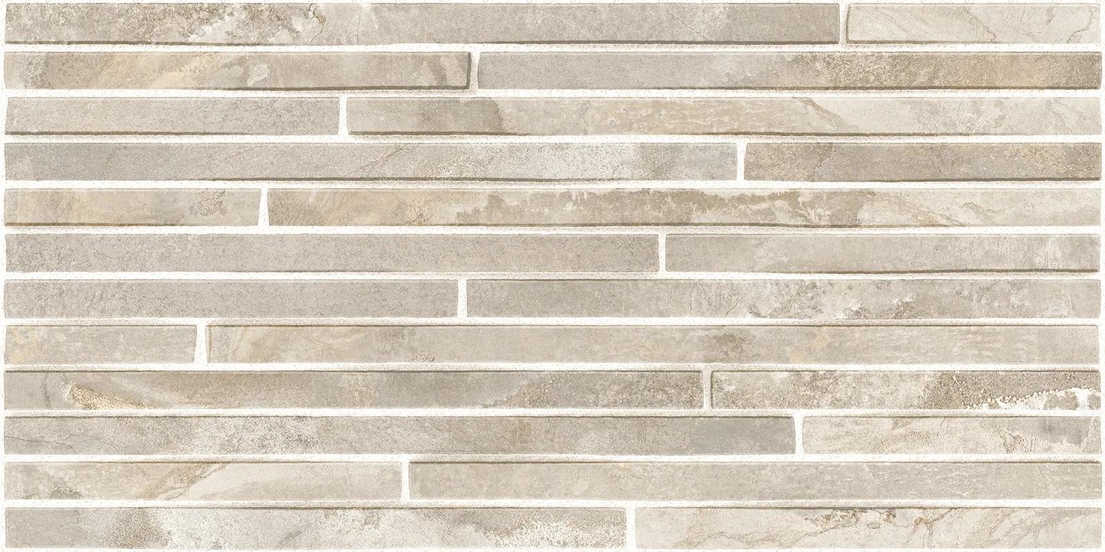 Матовый керамогранит Тотем 300x600 мм ALMA ceramica с ритмичным узором для минималистичного интерьера — фото 3