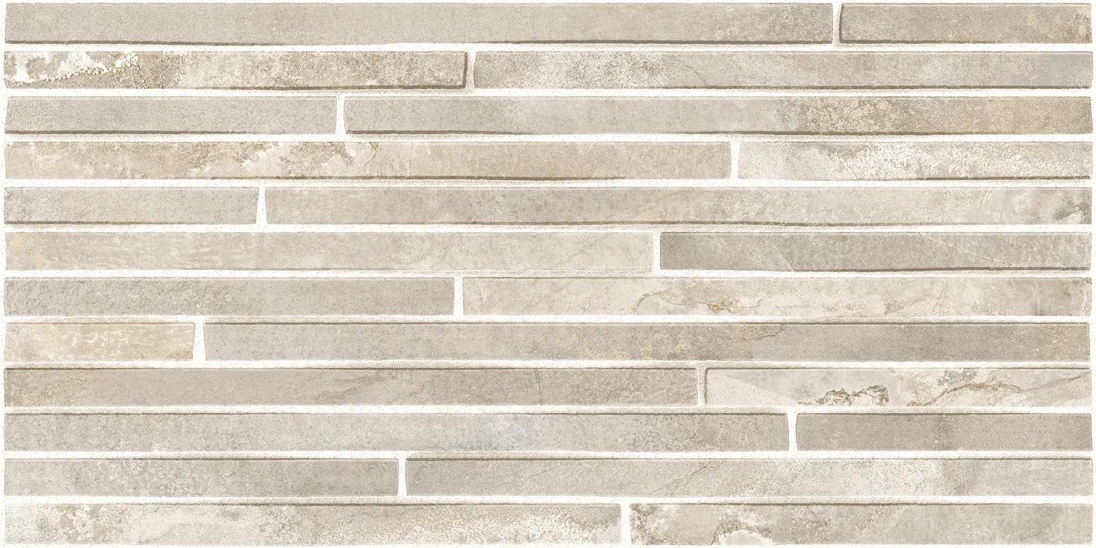 Матовый керамогранит Тотем 300x600 мм ALMA ceramica с ритмичным узором для минималистичного интерьера — фото 4
