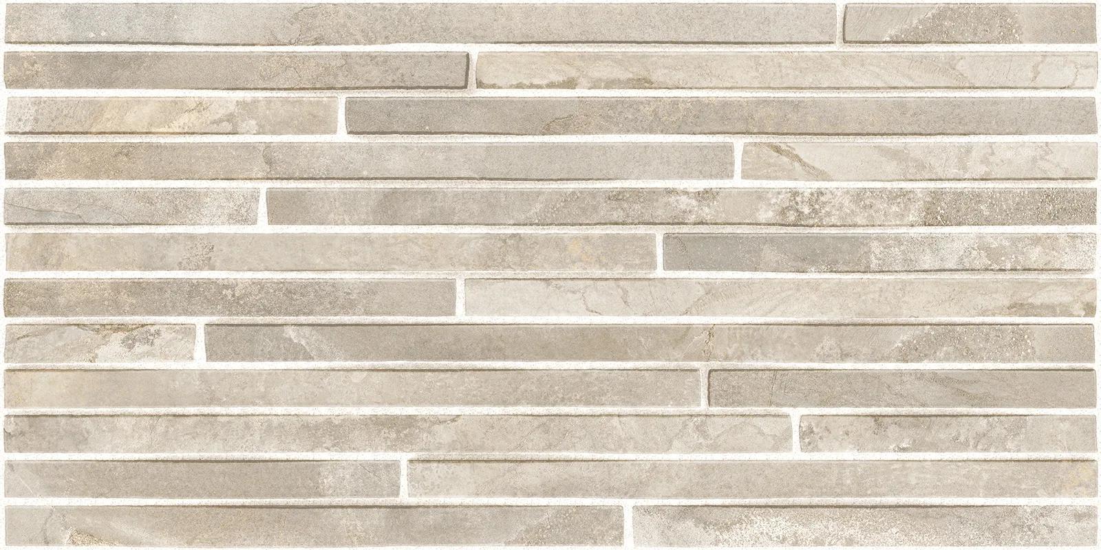 Матовый керамогранит Тотем 300x600 мм ALMA ceramica с ритмичным узором для минималистичного интерьера — фото 6