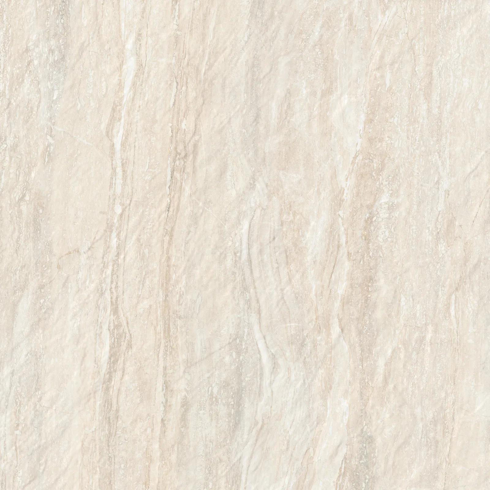 Керамогранит Травертино 600x600 с текстурой камня и сахарным эффектом ALMA ceramica — фото 6