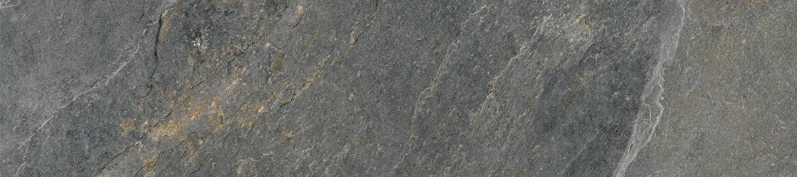 Темно-серый лаппатированный керамогранит Delacora Санторини 200x900 мм с мягким блеском — фото 17