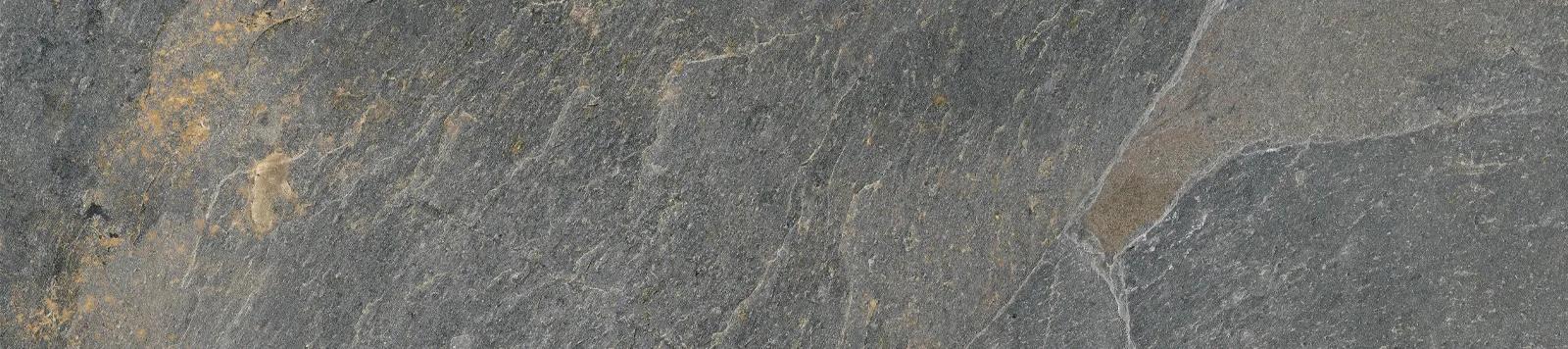 Темно-серый лаппатированный керамогранит Delacora Санторини 200x900 мм с мягким блеском — фото 18