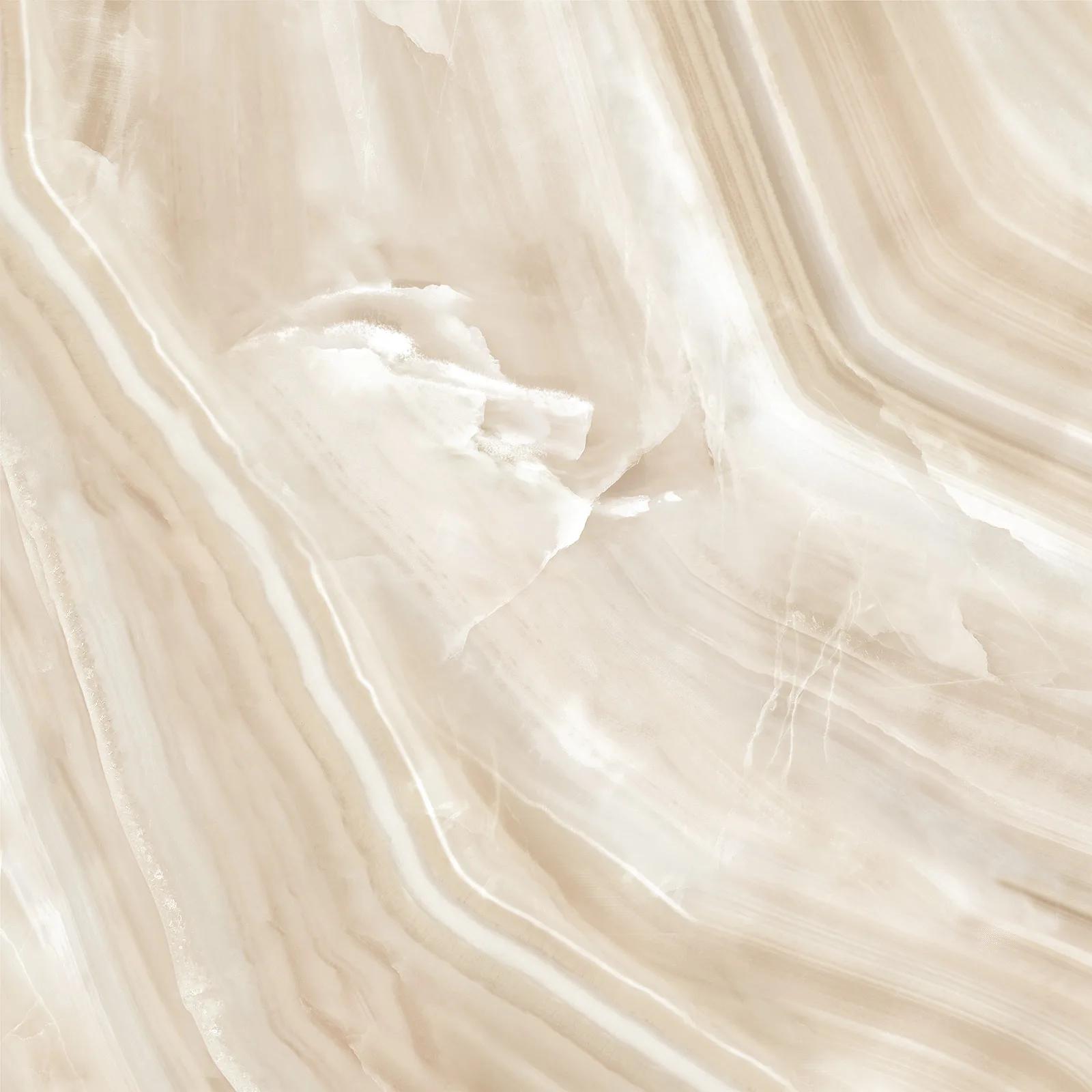 Лаппатированный керамогранит NewTrend Венис 600x600 мм бежевого оттенка для пола и стен — фото 12