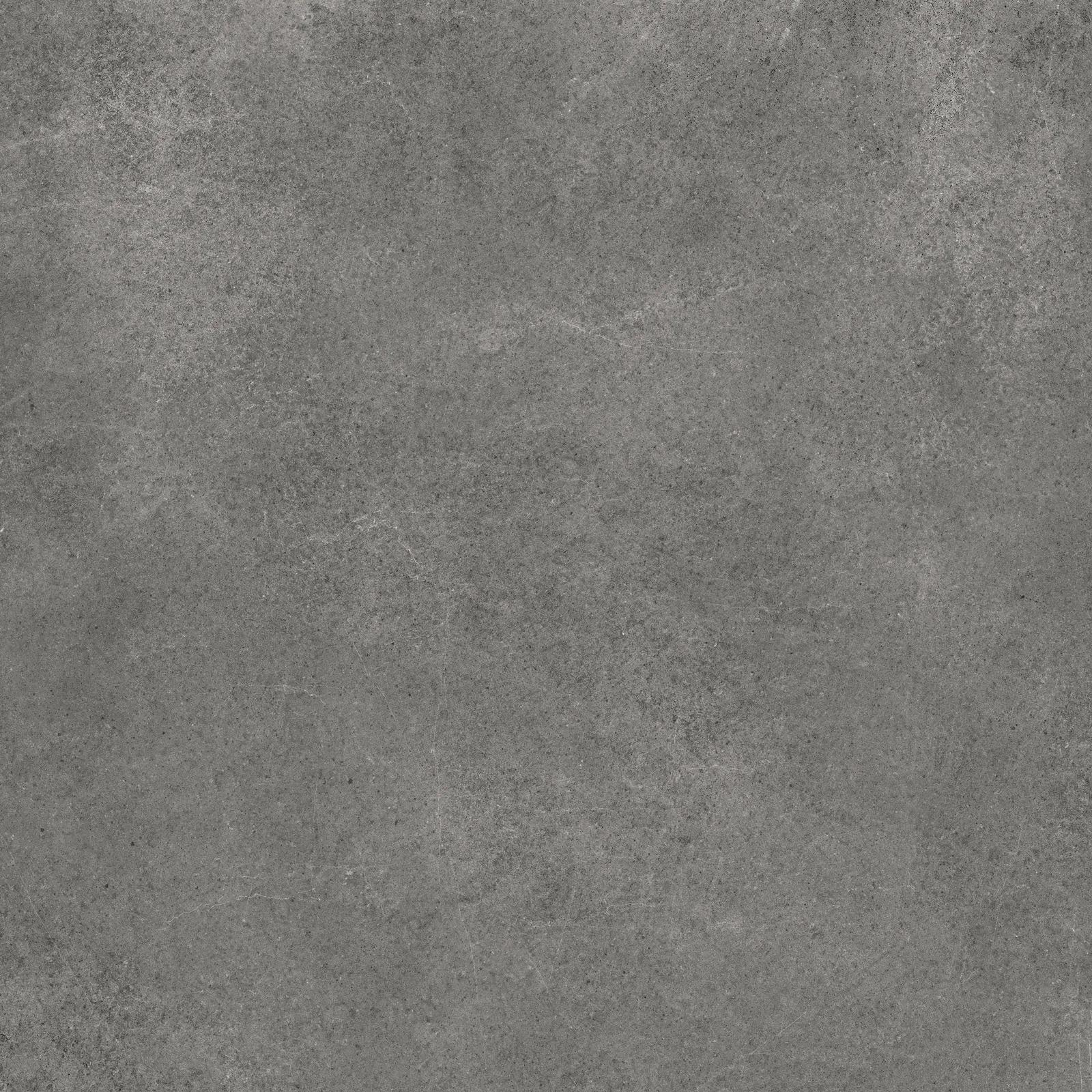 Темно-серый матовый керамогранит Artkera Микроцемент 600x600 мм с фактурой бетона для пола в стиле лофт — фото 2